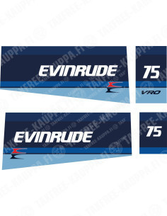EVINRUDE 75 VRO PERÄMOOTTORI TARRAT