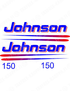 JOHNSON 150 PERÄMOOTORI TARRAT