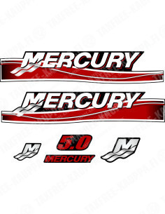 MERCURY 5.0 hp PERÄMOOTTORI TARRAT