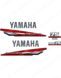 YAMAHA 75 PERÄMOOTTORI TARRAT