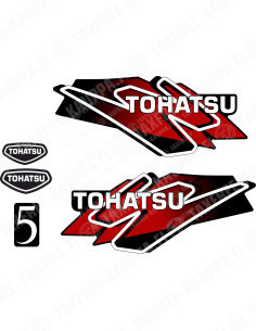 TOHATSU 5 PERÄMOOTTORI TARRAT